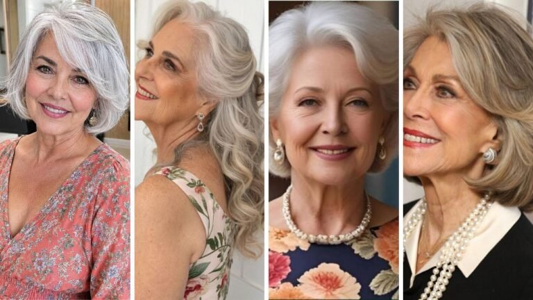 20 Hairstyles For Women Over 80 That Boost Confidence and Style