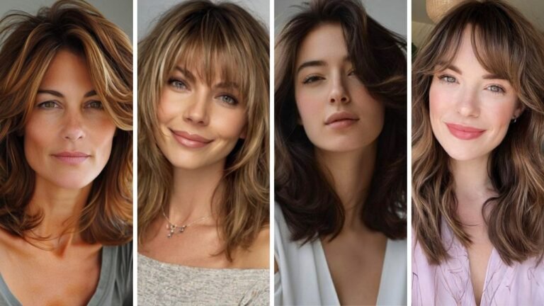 20 Fresh Layered Hairstyles for Medium Hair