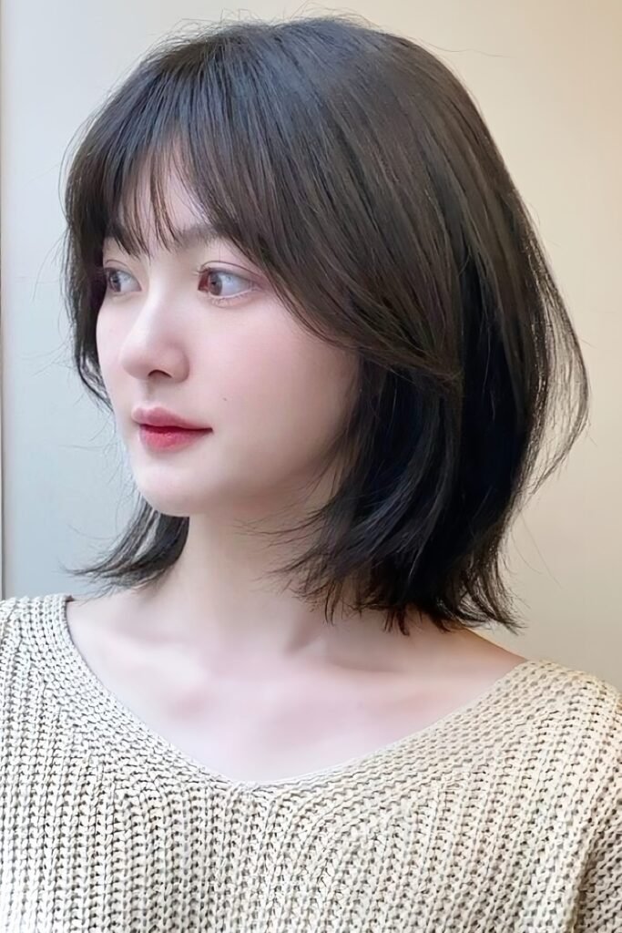 Layered Lob with Soft Fringe