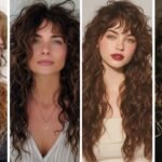 20 Long Curly Shag with Bangs Styles That Celebrate Your Natural Curls