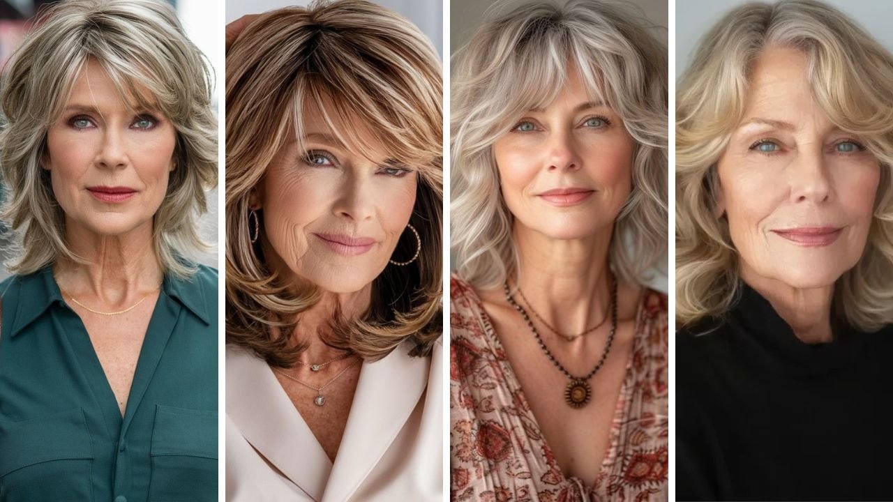 20 Medium Hairstyles for Women Over 60 That Boost Confidence and Volume