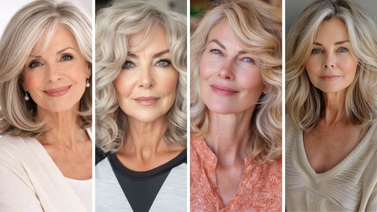 20 Flattering Medium Length Hairstyles for Women Over 60