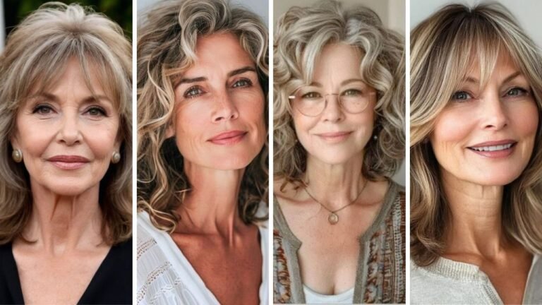 20 Stunning Medium Length Hairstyles for Women Over 70