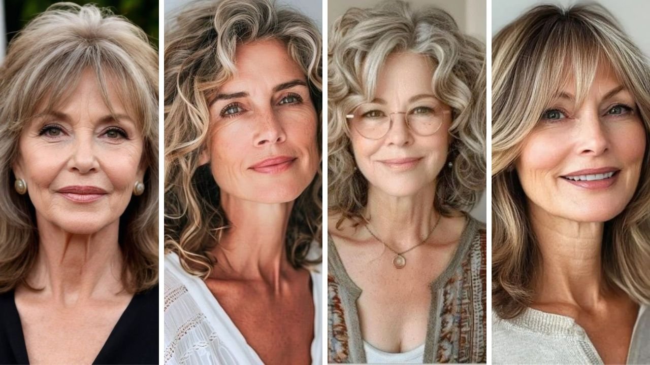 20 Stunning Medium Length Hairstyles for Women Over 70