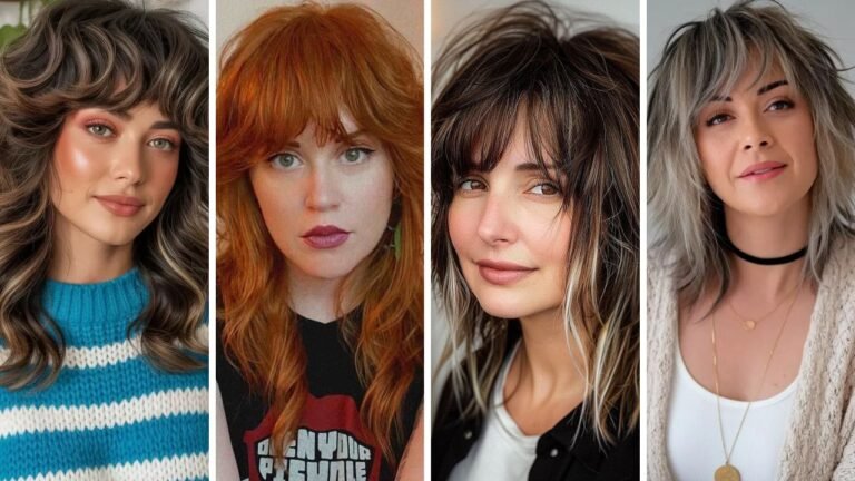 20 Medium Shag Hairstyles That Boost Volume and Confidence