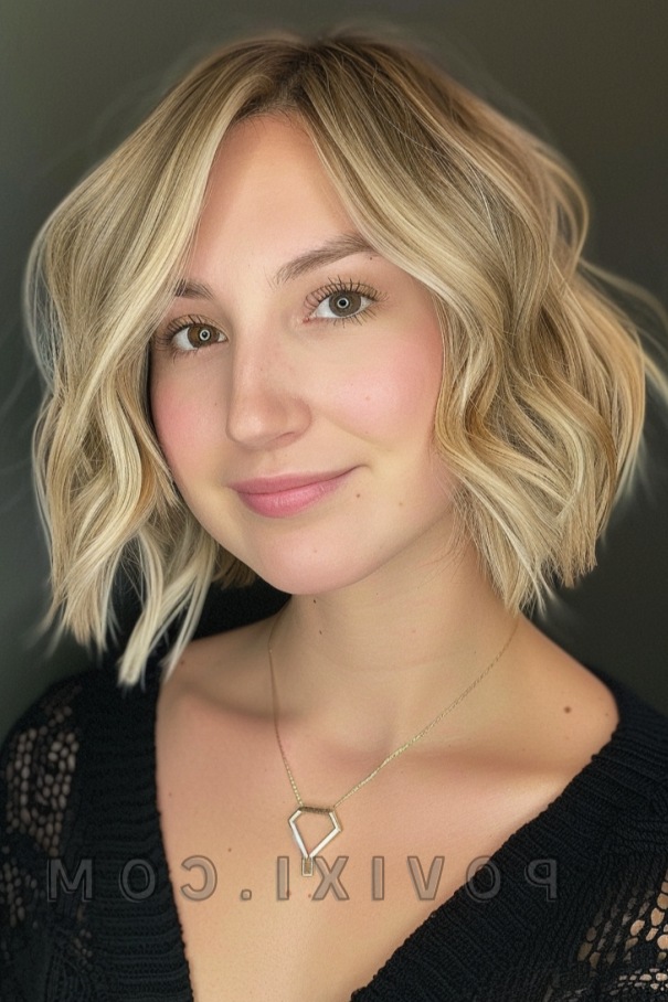 Messy Low Bun with Loose Face-Framing Pieces