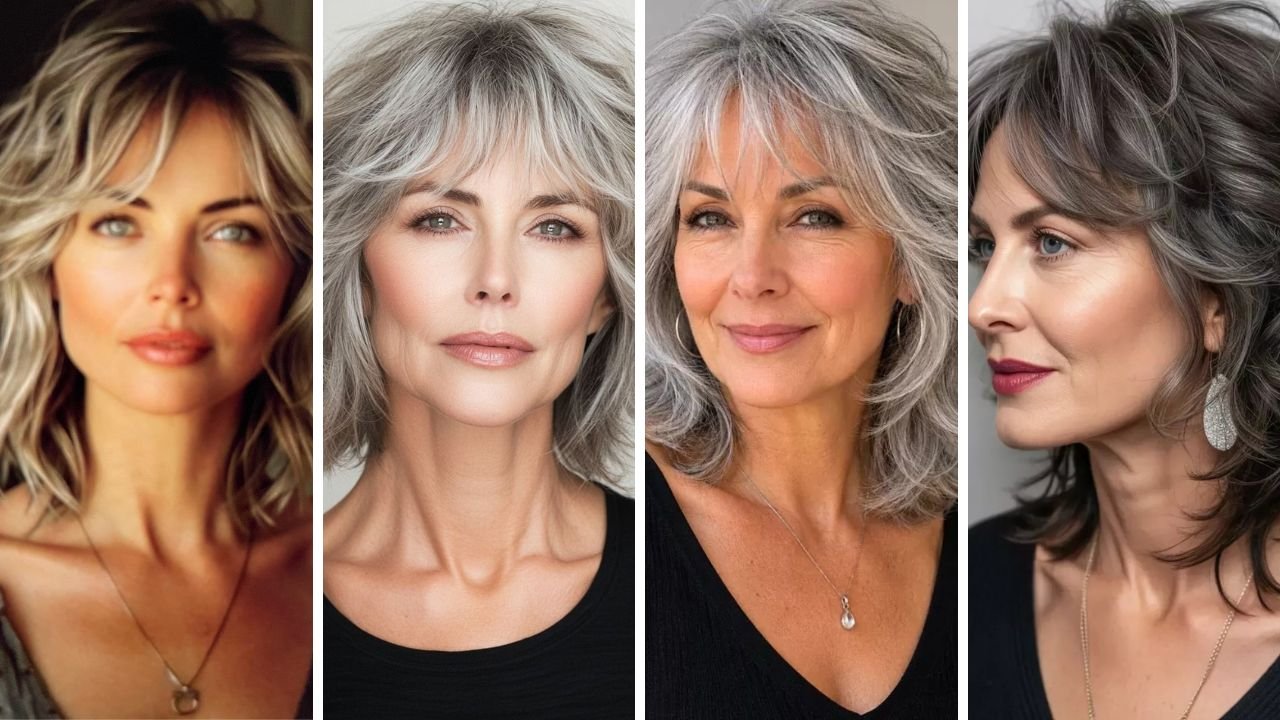 20 Flattering Shag Hairstyles for Fine Hair Over 50