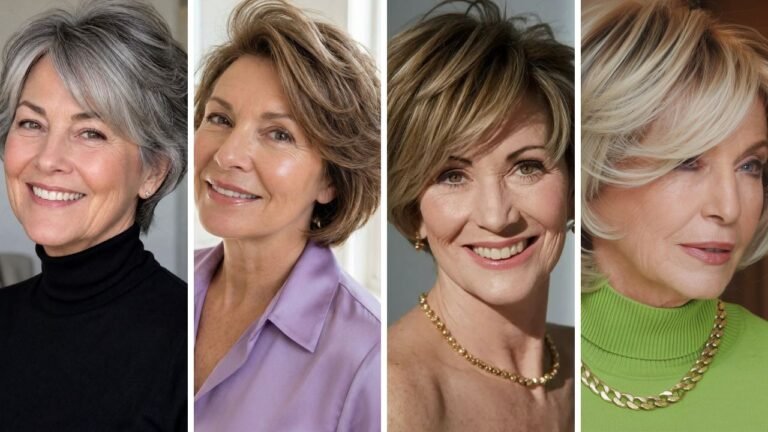 20 Short Layered Haircuts for Women Over 60 That Boost Confidence and Volume