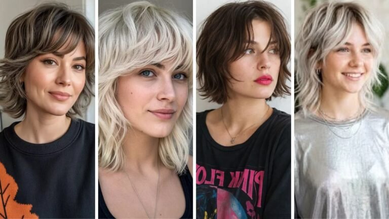 20 Fresh & Textured Short Shag Hairstyle for Fine Hair Ideas
