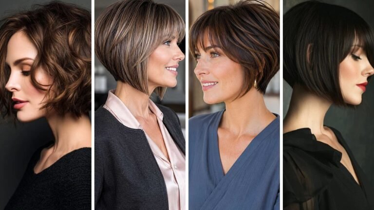 20 Stunning Short Stacked Bob Haircuts for Fine Hair