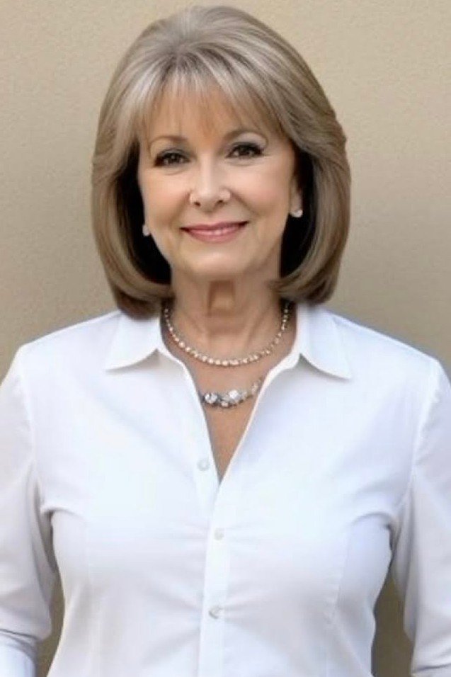 Sleek Bob with Side Part and Subtle Volume