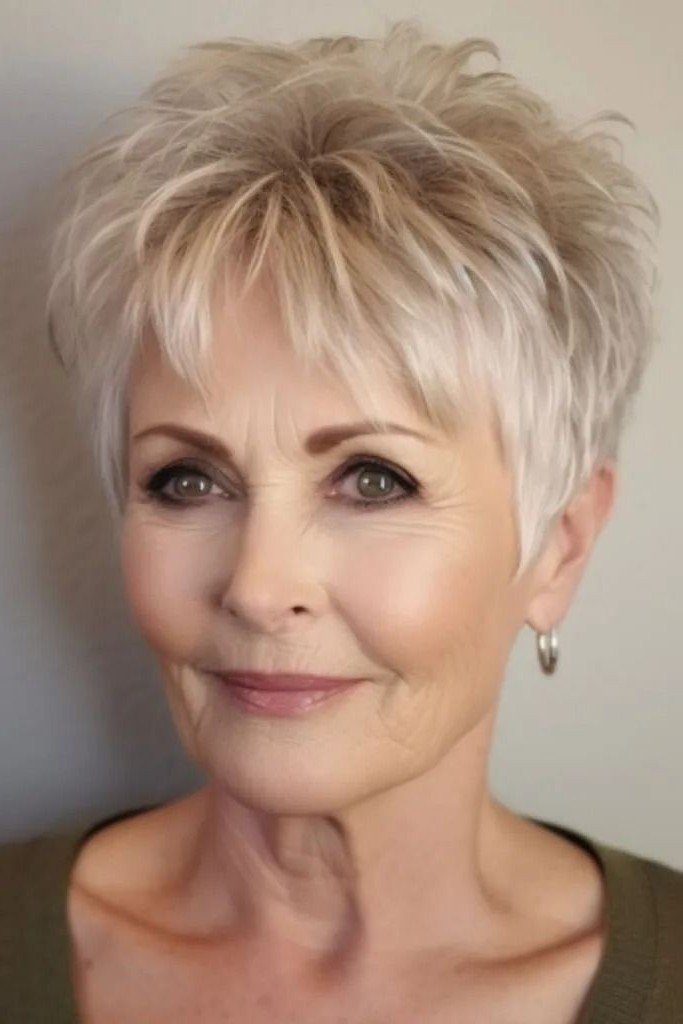 Spiky Layered Pixie Cut