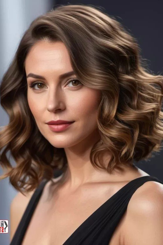 Textured Bob with Soft Waves