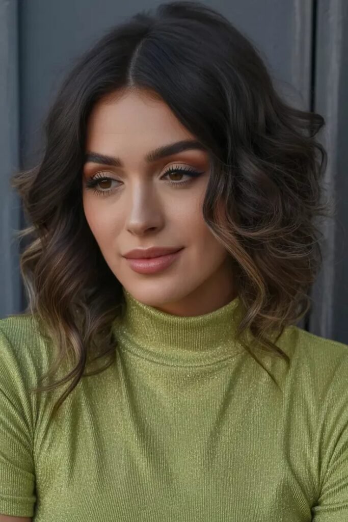Textured Bob with Soft Waves